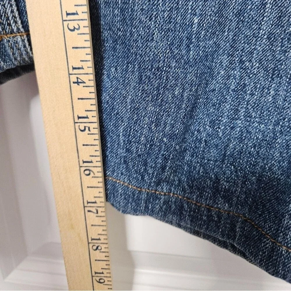 Levi's Carpenter Jeans Boys 8 Husky Blue Medium Wash Utility Denim Pants W28